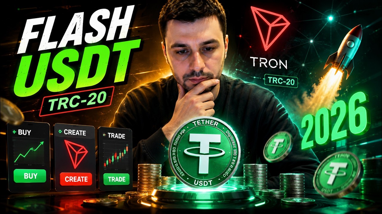 📈 Flash USDT TRC-20: Buy, Create & Trade Tokens Like a Pro in 2026 📈