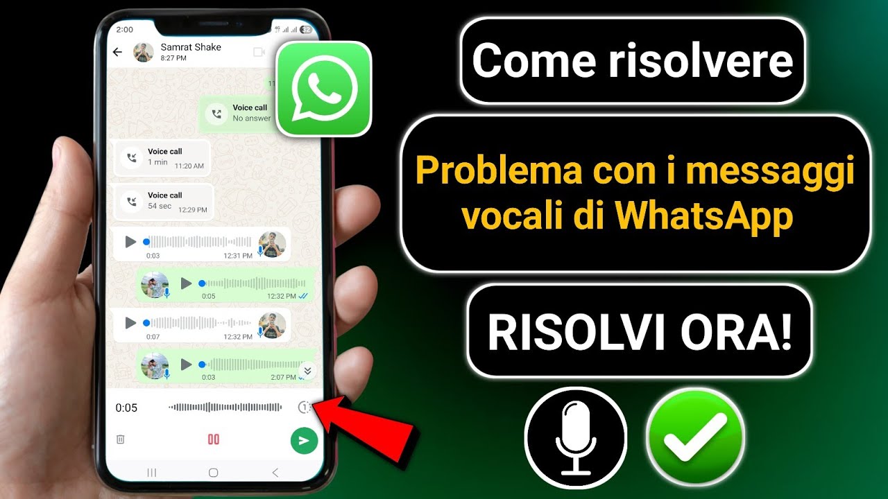Come risolvere il problema dei messaggi vocali di WhatsApp che non funzionano 2026 | Guida completa