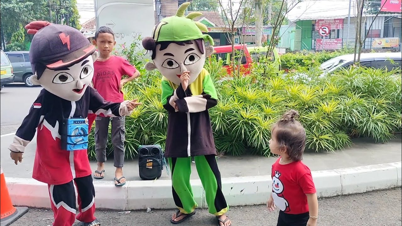SOHYUN JALAN JALAN KETEMU BADUT BADUT LUCU 🤡 |BADUT UPIN IPIN | BADUT MARSYA | BADUT DORAEMON