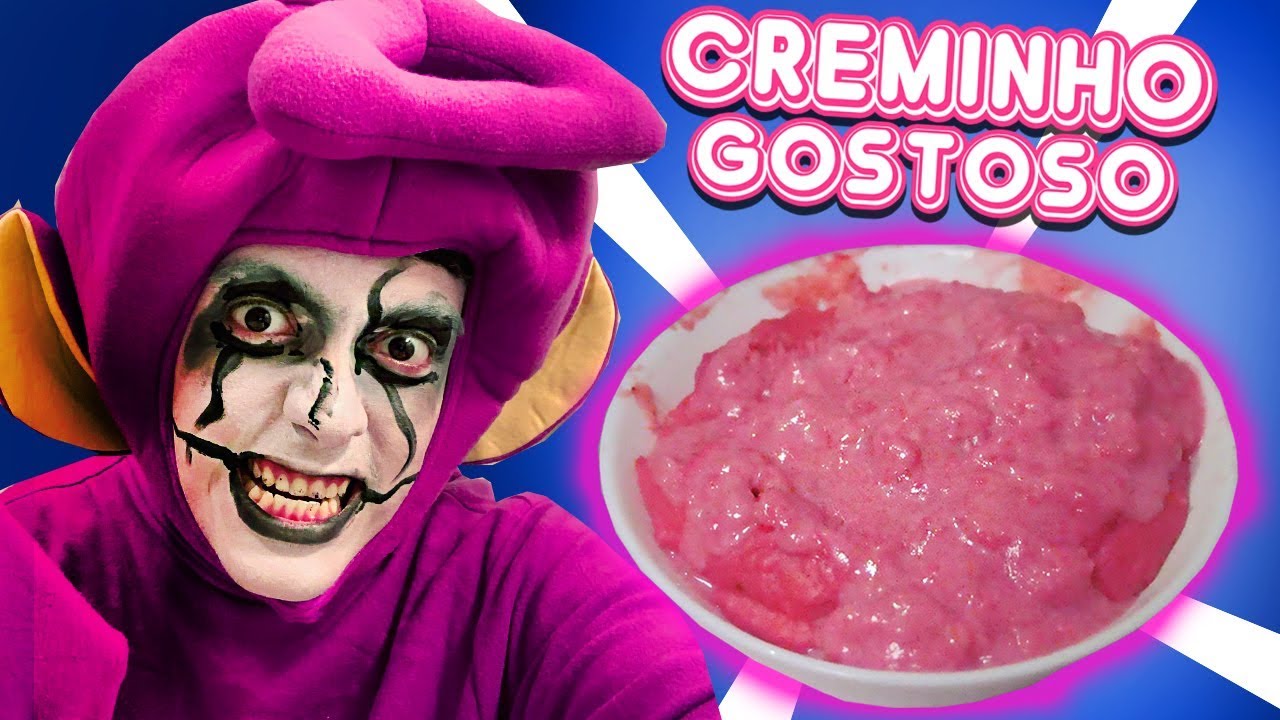 FIZ O CREMINHO GOSTOSO DOS TELETUBBIES!