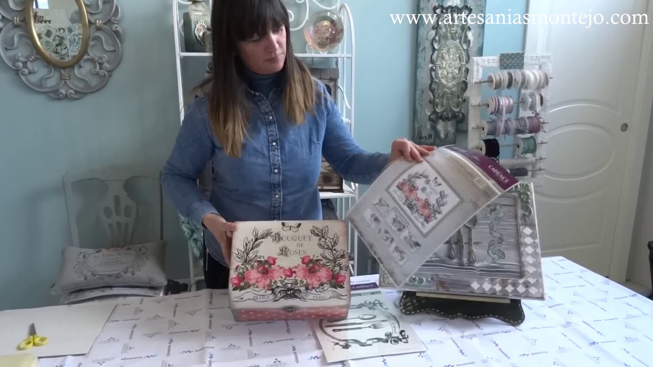 Como usar los transfers Home Decor de CADENCE