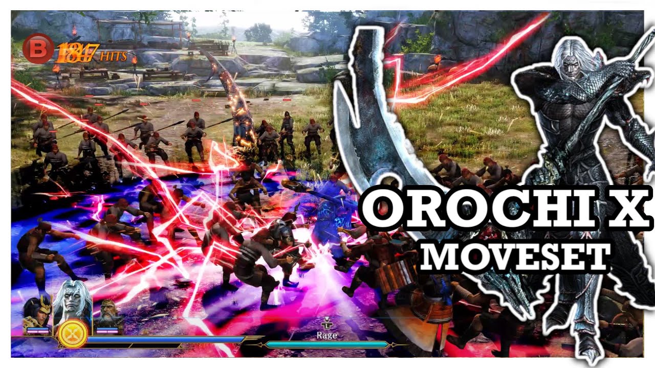 Warriors Orochi 4 Ultimate - Orochi X Moveset