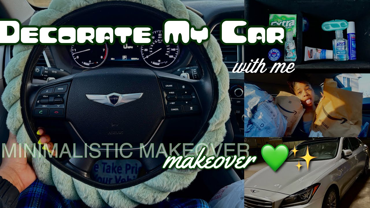 DECORATE MY CAR W/ ME! ✨ | Amazon + Shein haul |