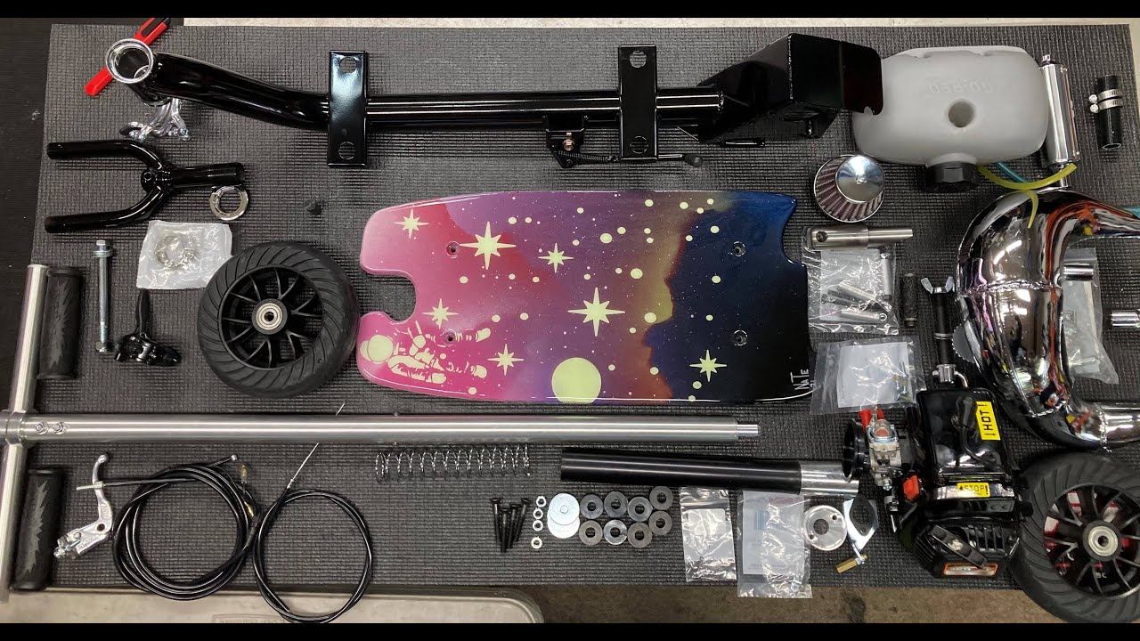 Building a 2 Stroke Scooter!