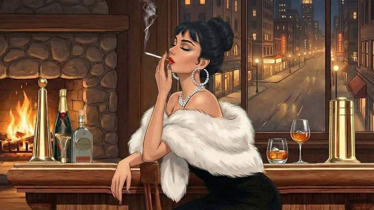 Retro Winter Jazz Night – 1930s Classic Jazz Bar Mood