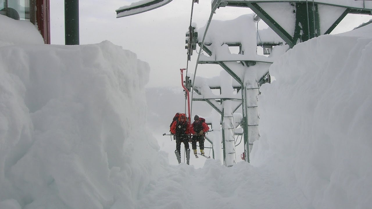 Bridger Bowl Red Riblet Chairlifts