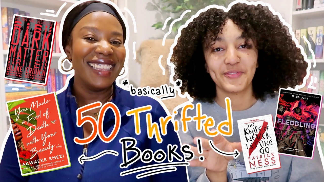 Огромная покупка книг в секонд-хенде!! 📚 (примерно) 50 книг! 👀