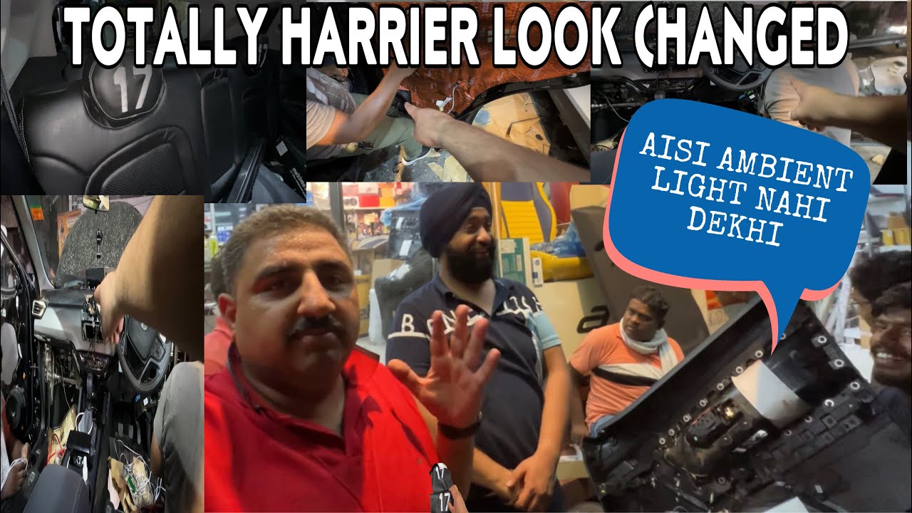 Harrier Modifications / Accessories | Harrier Hi-End Interior and Ambient light | Karolbagh Market