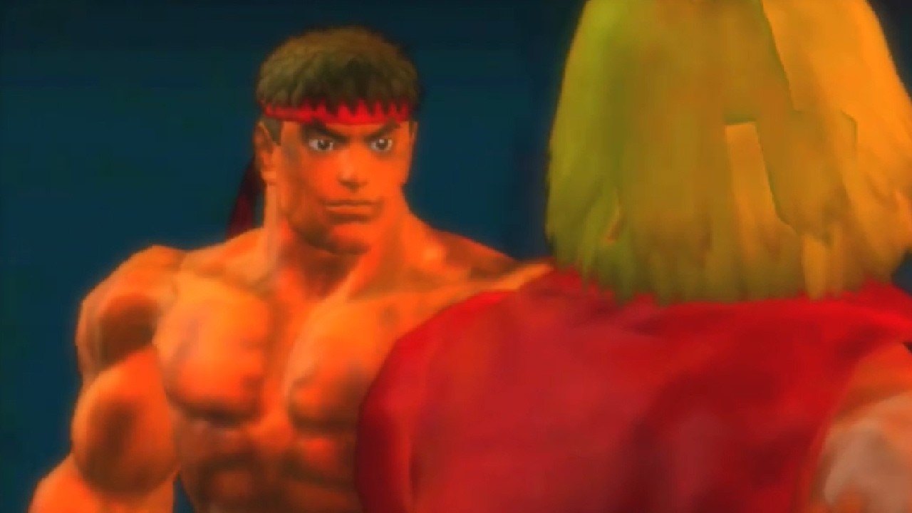 Super Street Fighter 4: 3D Edition - Gameplay completa com Ryu no Modo Medium (Nintendo 3DS)