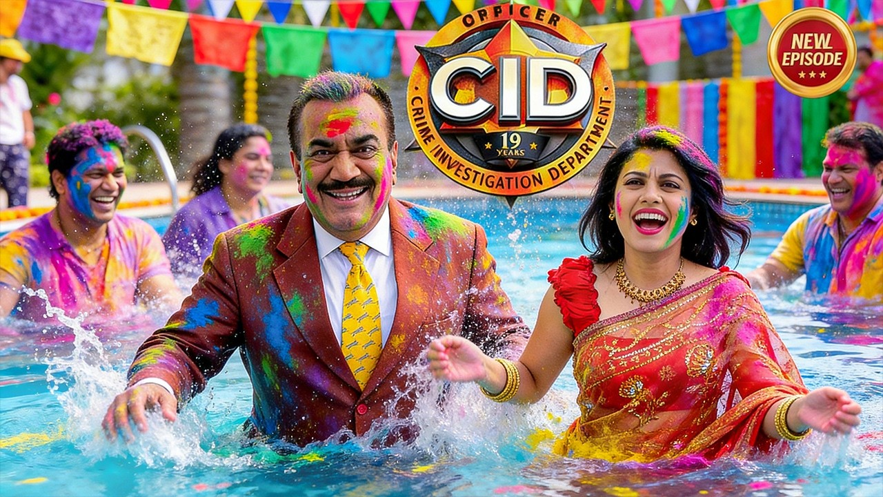 ACP ने Shreya के साथ पूल में Holi मनाई | Best Of CID | Holi Special |