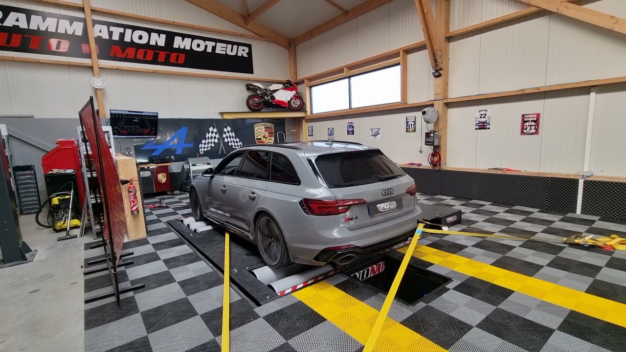 Banc de puissance - Audi RS4 - PVJ SYSTEM