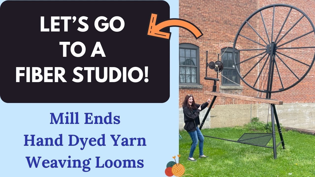 OLD MILL YARN - Baker Allegan Fiber Studio - Yarn Mill Ends | Weaving Loom | Hand Weaving Wood Loom