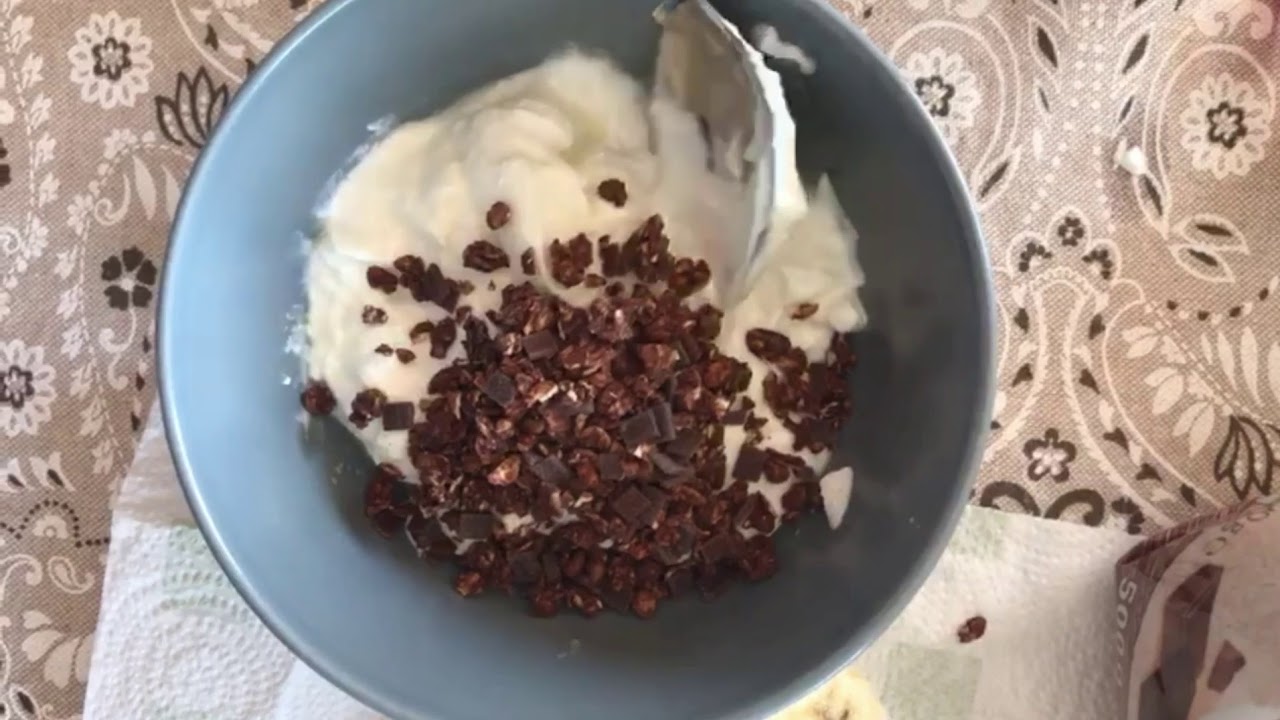 Yogurt greco per COLAZIONE 🍌☀️