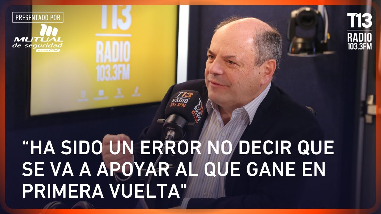 Rodrigo &Aacute;lvarez defiende su apoyo a la candidatura de Jos&eacute; Antonio Kast | Mesa Central
