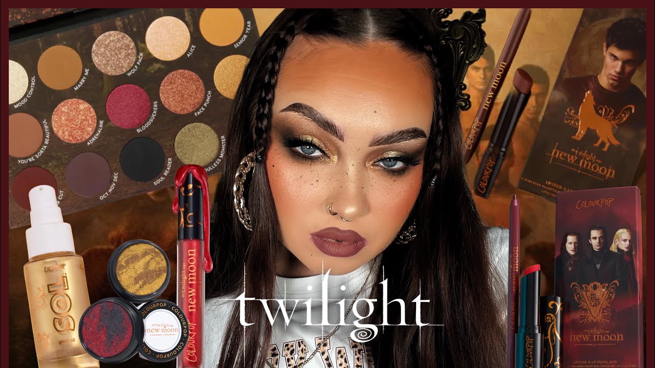 КОЛЛЕКЦИЯ &laquo;Сумерки: Новолуние&raquo; x Colourpop ⭐️ | Уроки макияжа