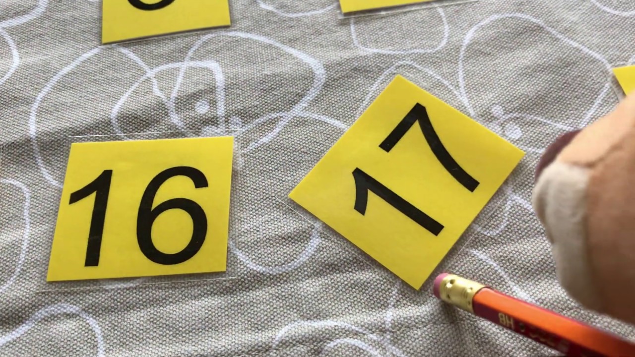 Sally counts from 1 to 20