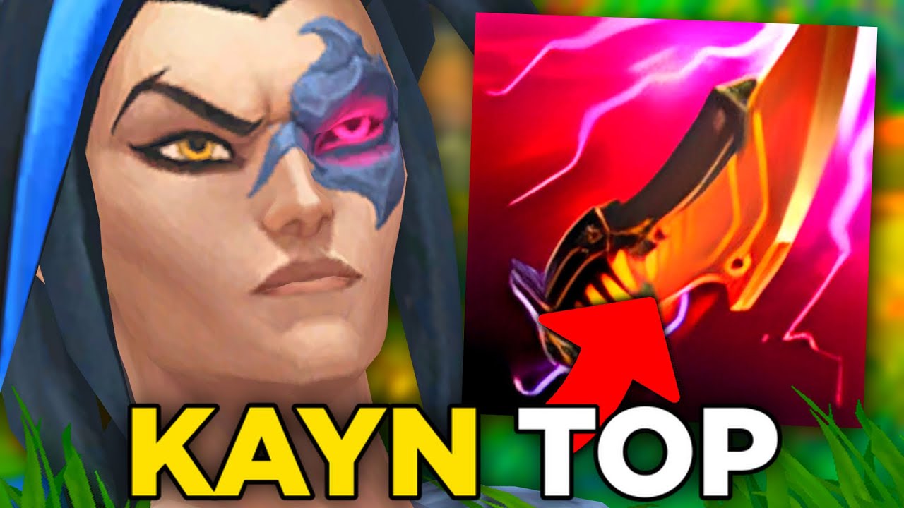 Kayn TOP jest zupełnie 1v9 w League of Legends