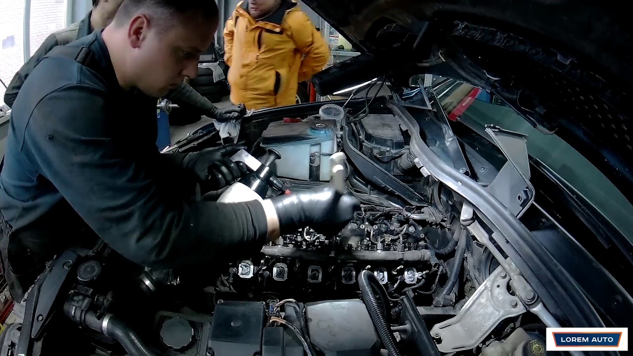 Удаление ЕГР и вихревых заслонок на BMW X5
