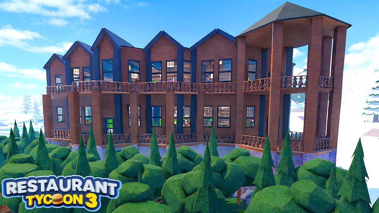 Restaurant Tycoon 3 ll 5 STAR MODERN RESTAURANT (Tutorial) ll Roblox (Version 7)