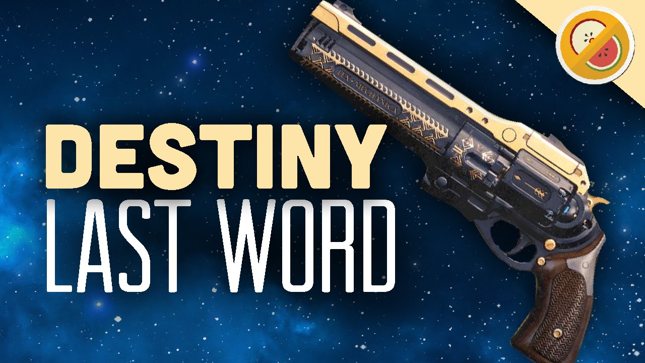 DESTINY The Last Word Fully Upgraded Exotic Review OP (PS4 Gameplay Commentary) Funny Moments