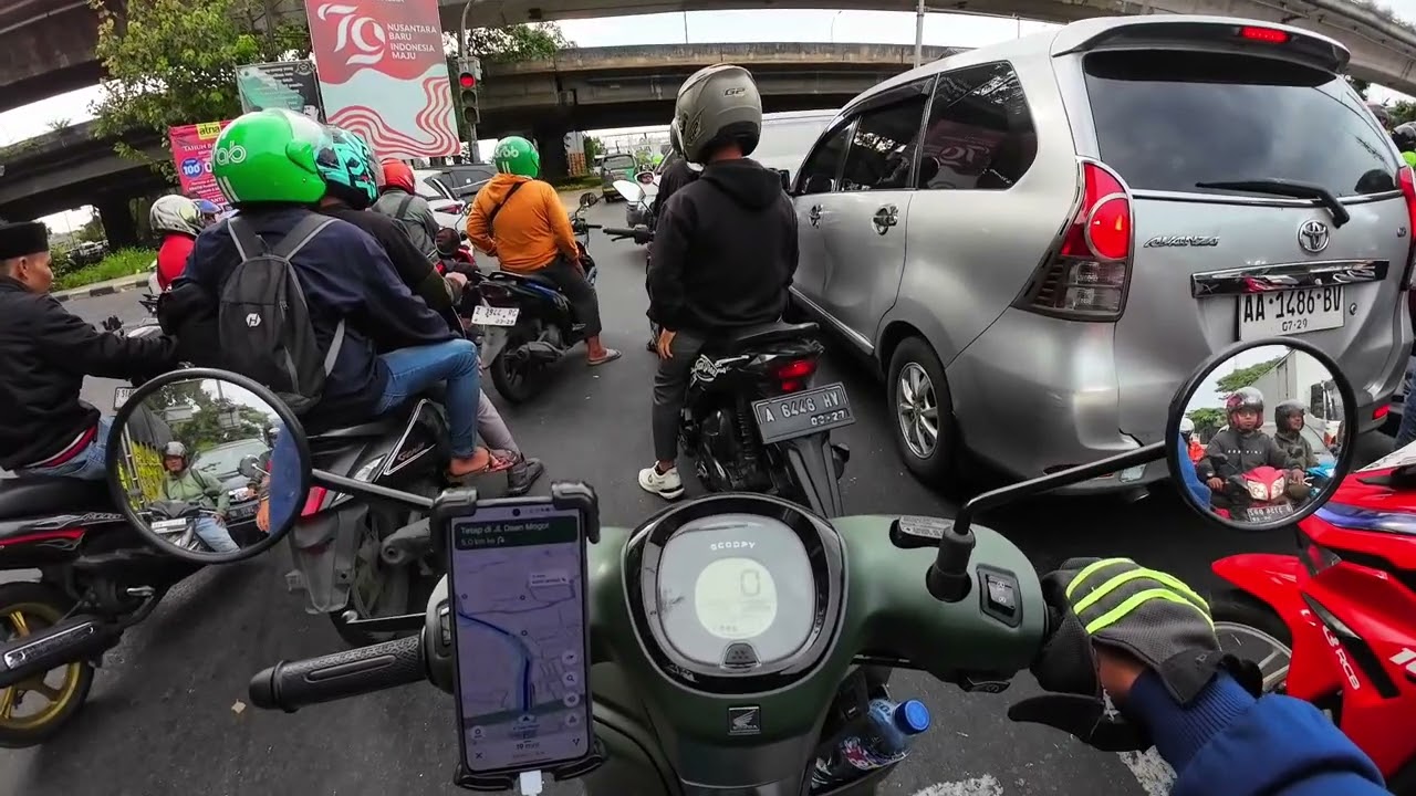 DEBT COLLECTOR BERAKSI..‼️BANYAK DEBT COLLECTOR DI SEPANJANG JALAN DAAN MOGOT.. ‼️#2025 #motovlog