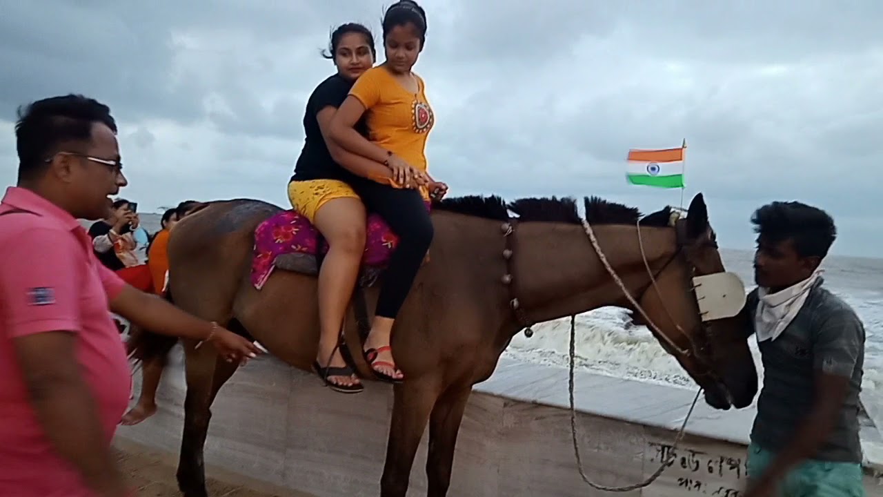 Digha Sea Beach, Horse Riding Fun