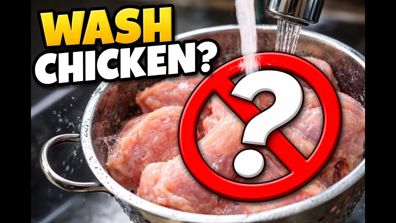 Should you be Washing your Chicken?? | Cooked or Cap | Episode 2