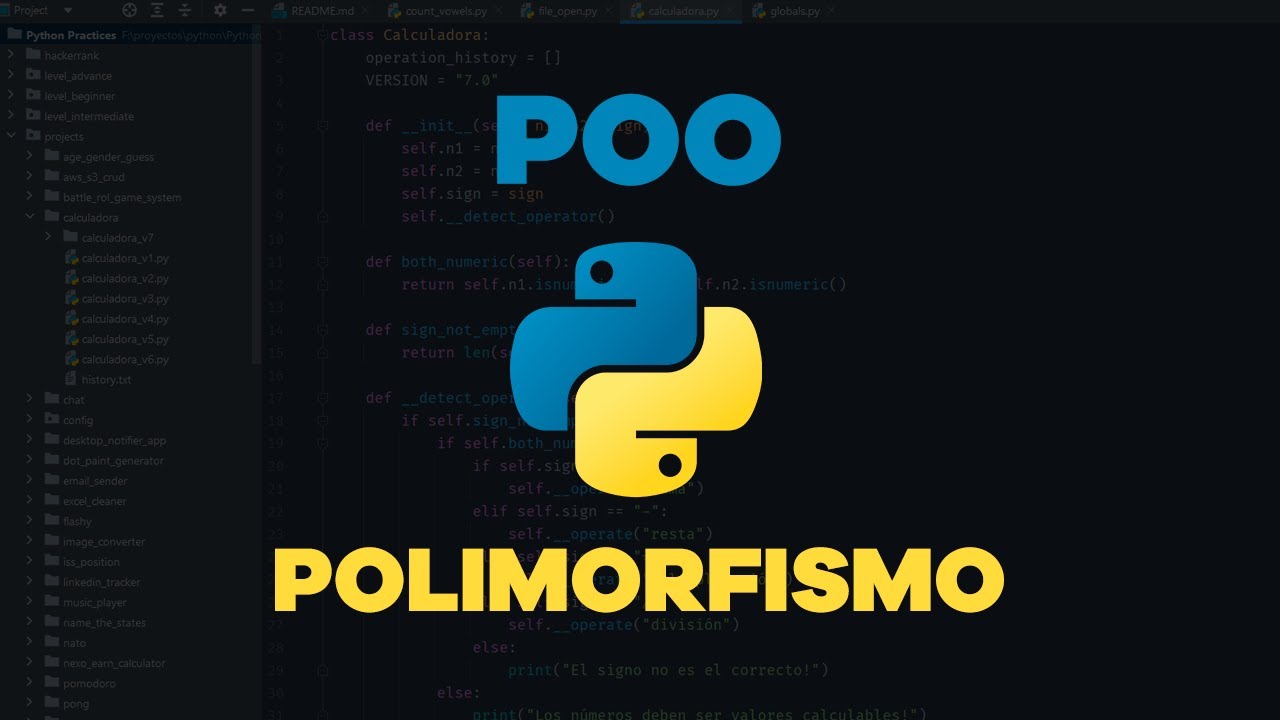 🐍 Python desde cero | Episodio 41 | Polimorfismo