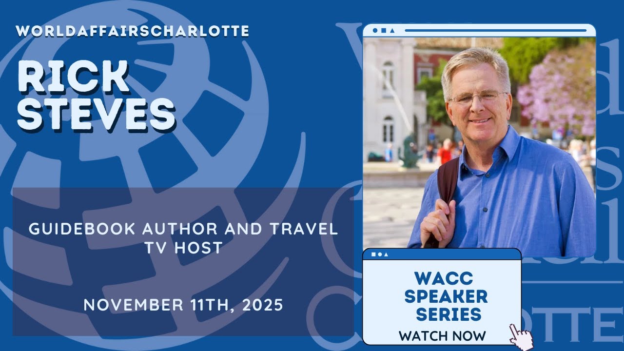 WACC Speaker Series Lecture with Rick Steves