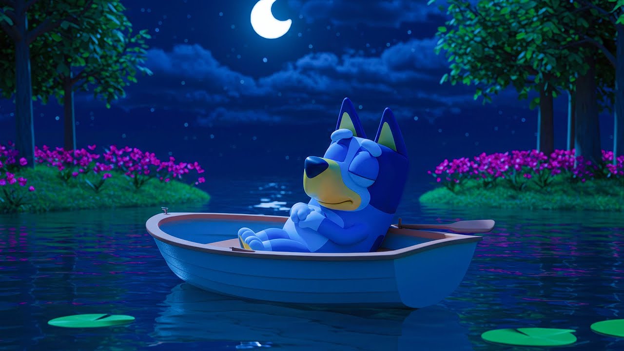 Bluey's Moonlit Retreat 🌙 Успокаивающие мелодии фортепиано для спокойного отдыха 🎶 Учеба и отдых