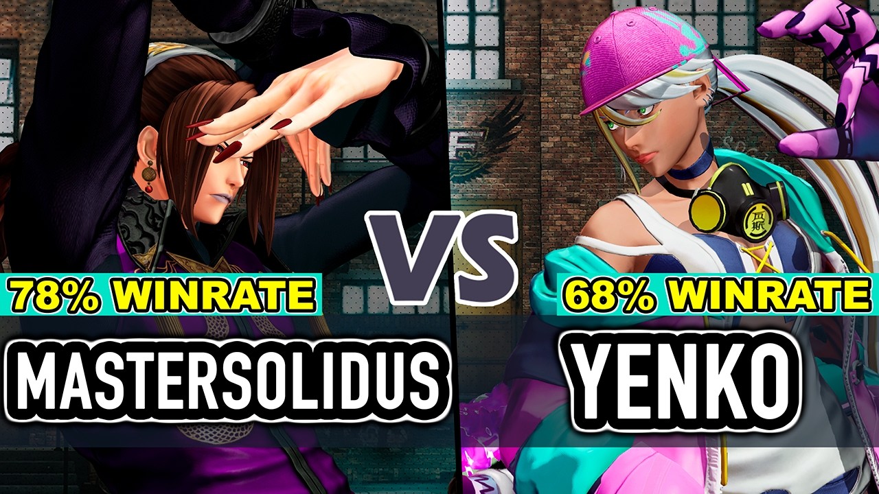 KOF XV ▰ MASTERSOLIDUS (Duo Lon / Andy / Terry) vs YENKO (Isla / O.Yashiro / Sylvie)