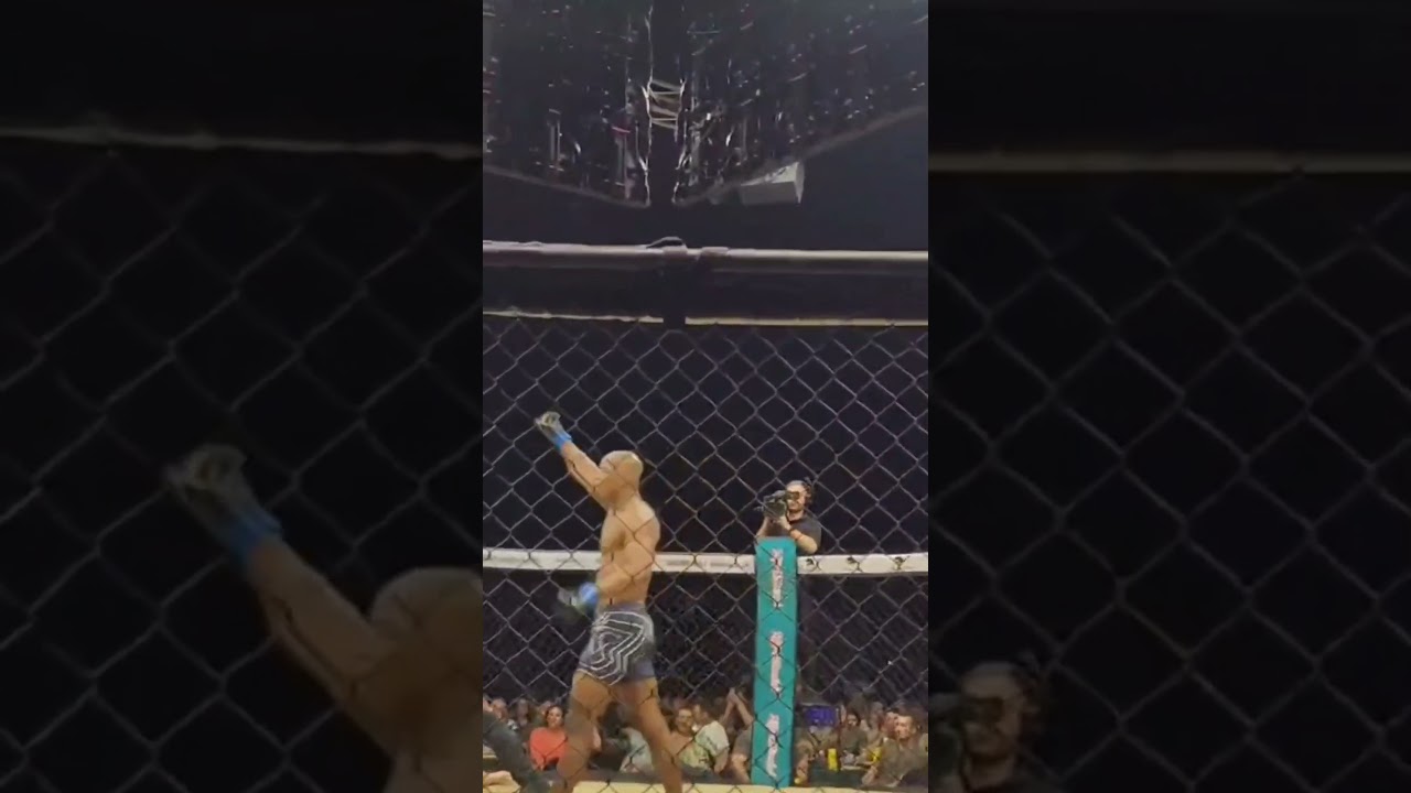 BRUTAL KO 😱💪😤 at VERSUS 10 #MMA #knockoutcity #moernboer