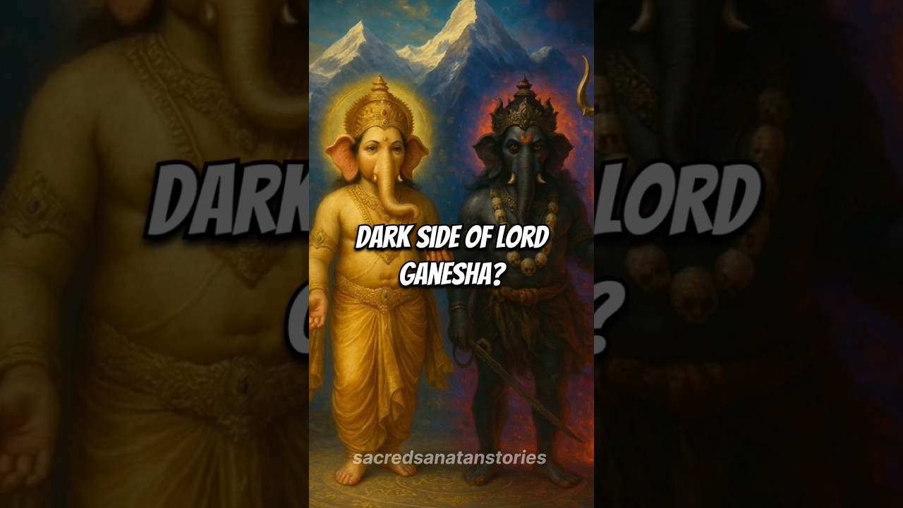 Why nobody knows about Aghora ganesha #ganesh #vinayakachavithi #secret