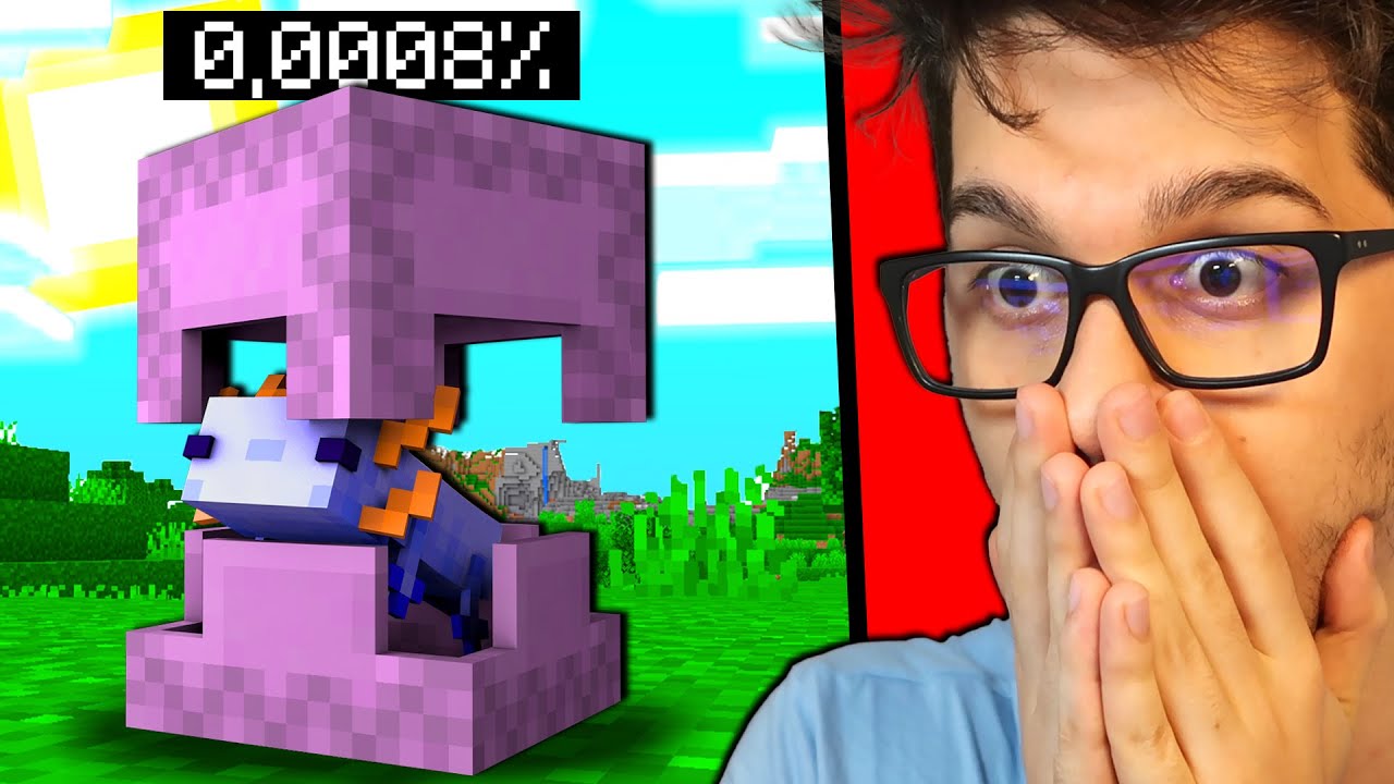 PROVO I 12 TIKTOK PIÙ RARI DI MINECRAFT - ITA
