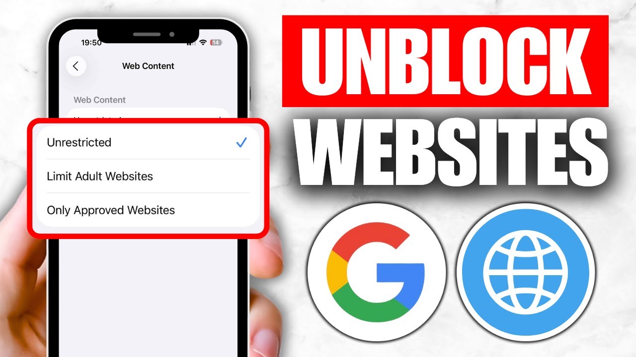 How To Unblock Websites On Google (iPhone)
