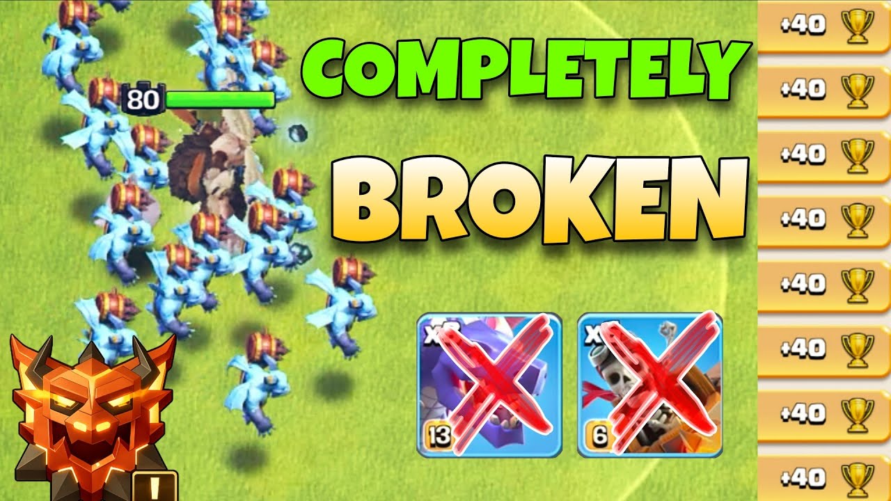 This NEW Super Minion Army is Completely BROKEN in Legend League  best th18 attack strategy in Coc