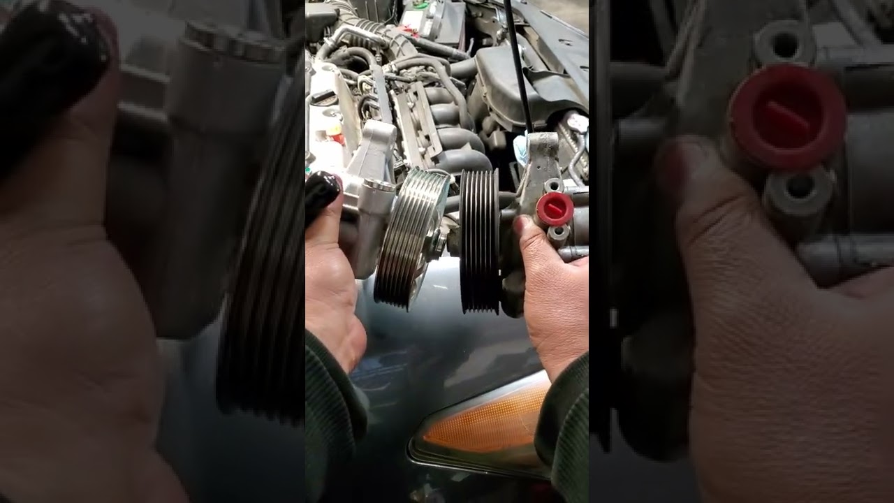 2012 Honda accord 2.4L cambio de bomba de la direccion hidraulica