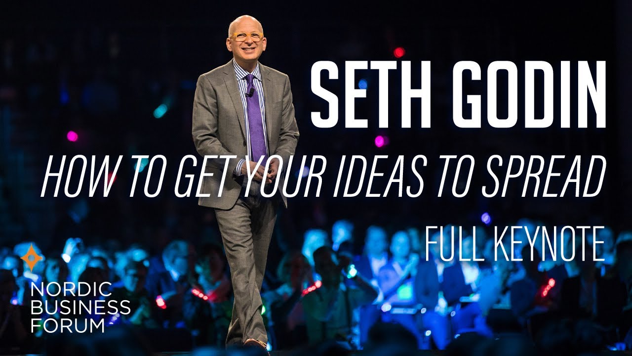 Seth Godin - How to Get Your Ideas to Spread - Nordic Business Forum