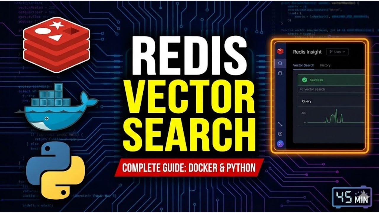 Redis Vector Search Tutorial: Docker, Python SDK, and Full Implementation