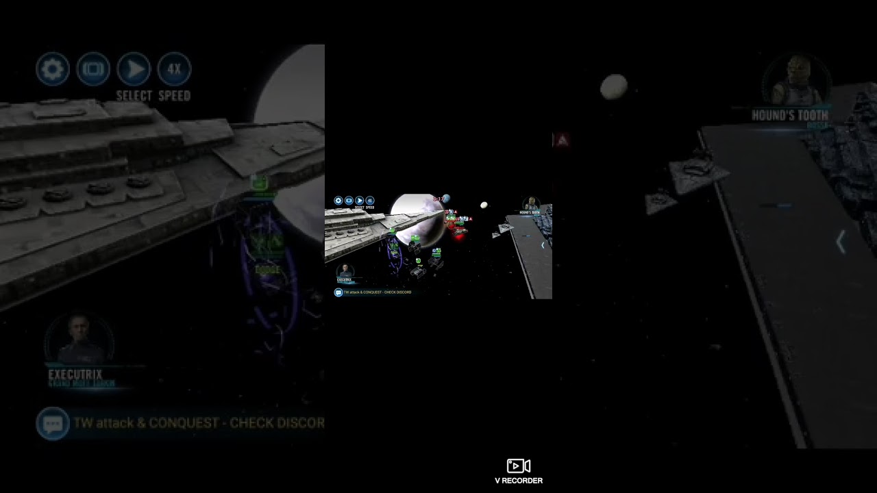 Executrix vs executor triple attacker tw swgoh