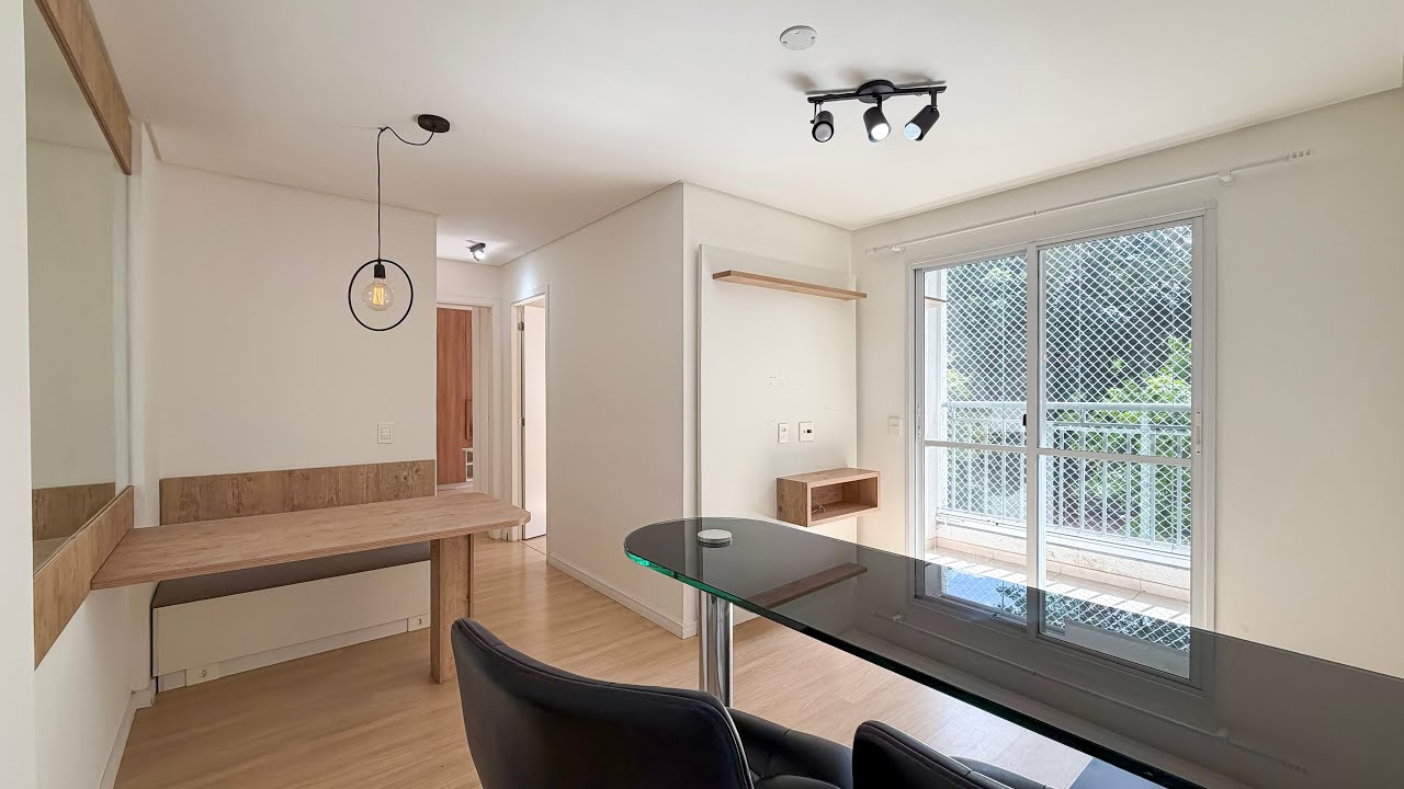 Seu Novo Lar Está Aqui Apartamento 56m² 2 Dorms e 1 Vaga de Garagem em Condominio Completo!