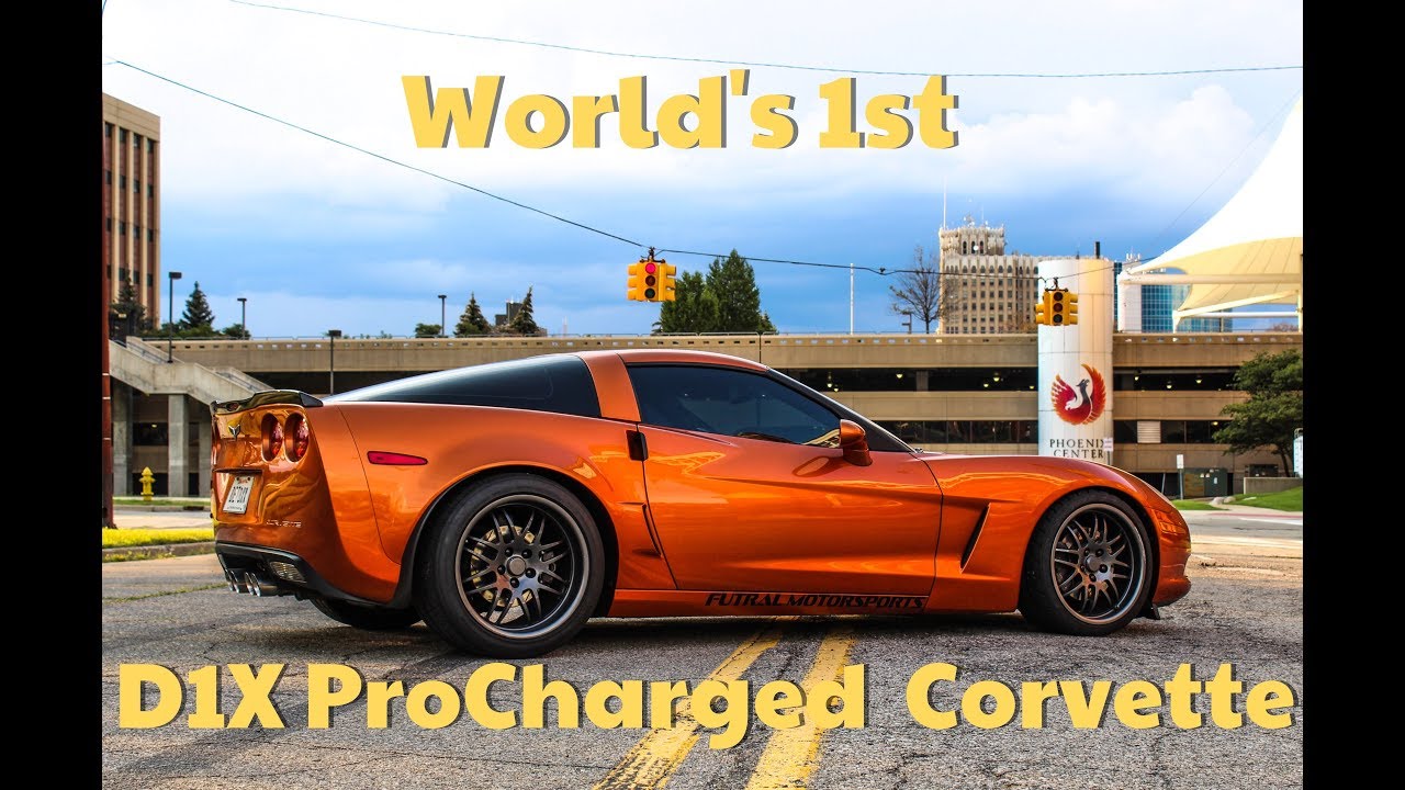 World's 1st D1X ProCharged Corvette Making Big Power On A Stock Bottom End LS3