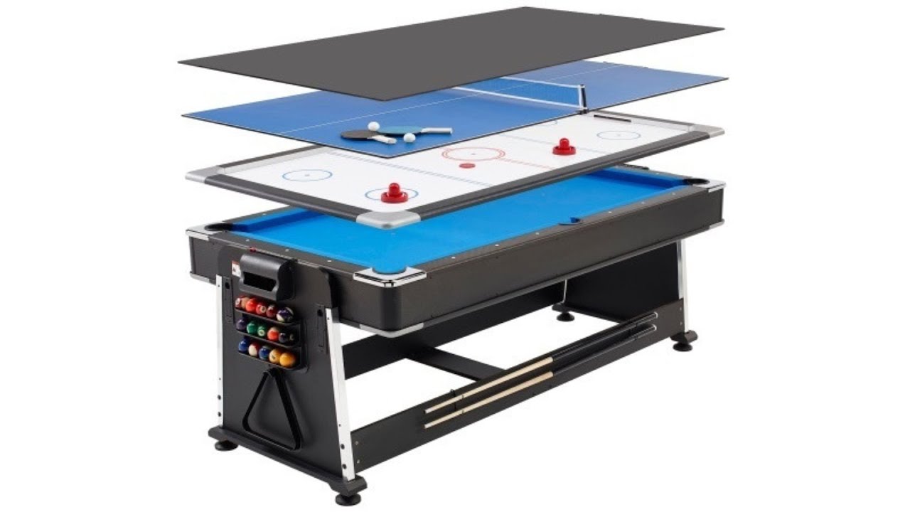 Mesa Multijogos 3 Em 1 Ping Pong Bilhar E Air Hockey Winmax