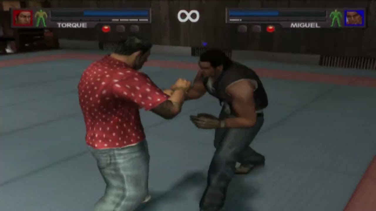 Torque VS Miguel | CPU Only | Urban Reign | PCSX2
