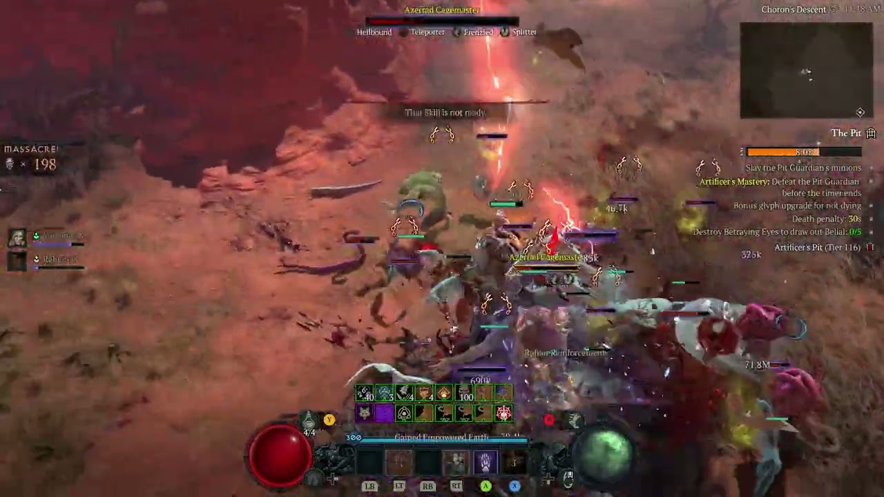 Diablo IV s11 Wolves Companion Druid Pit T116