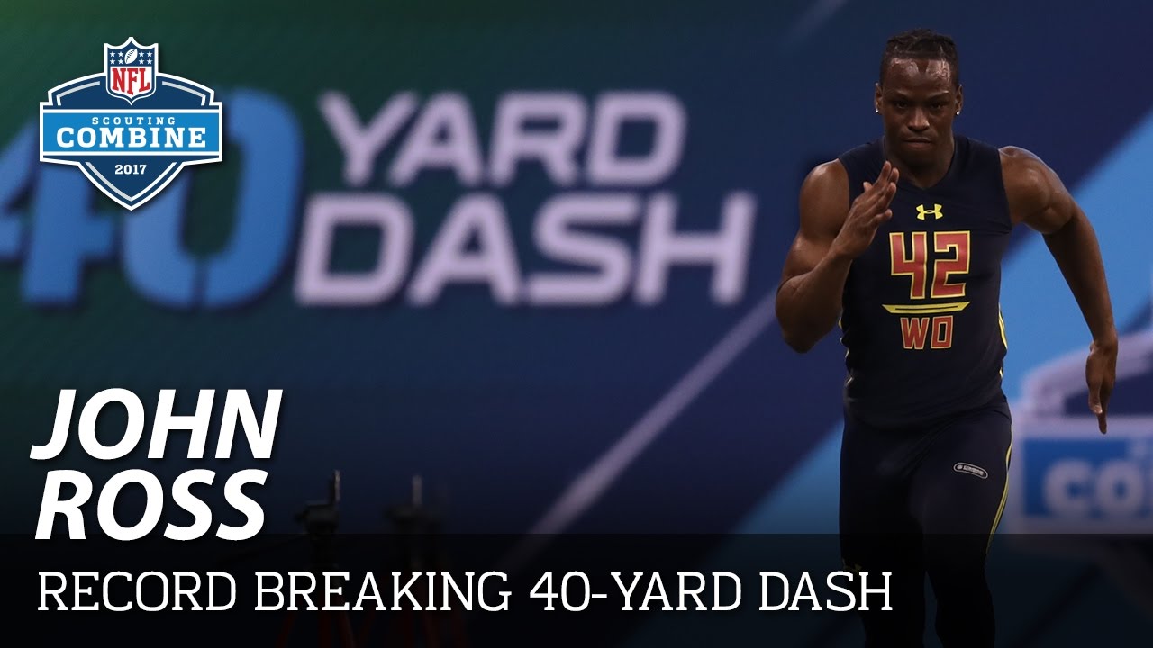 John Ross' Record-Breaking 4.22 40-Yard Dash 🔥🔥🔥 | 2017 NFL Combine Highlights