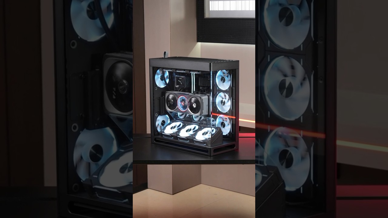 AMD Ryzen 7 9850X3D GAMING PC Build! iGame RTX 5070Ti + HS420😱 #gamingpc #pcbuild #amd