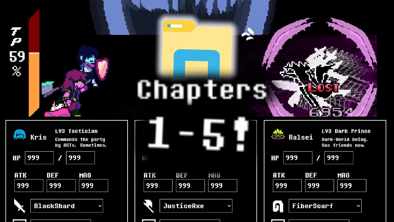 How to Edit Deltarune Save Files | Deltarune Chapter 1-5 Tutorial