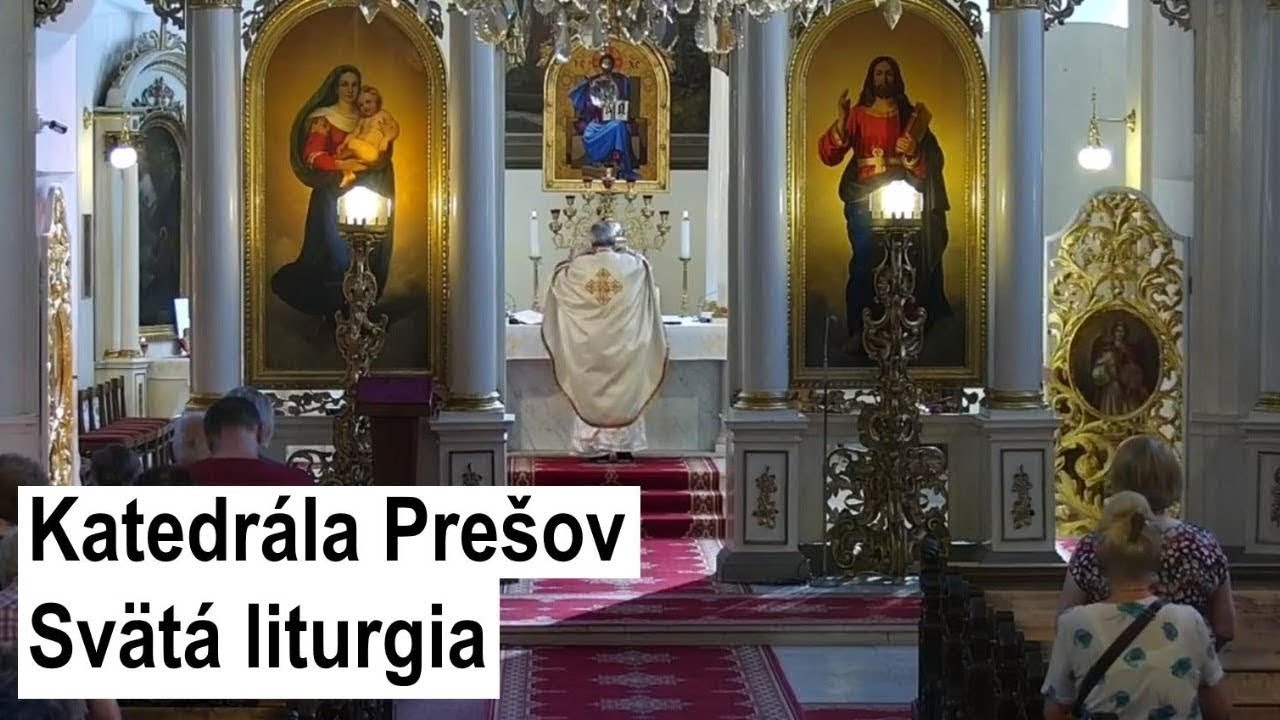 🎥 Sledujte naživo liturgiu z Katedrály sv. Jána Krstiteľa - Prešov