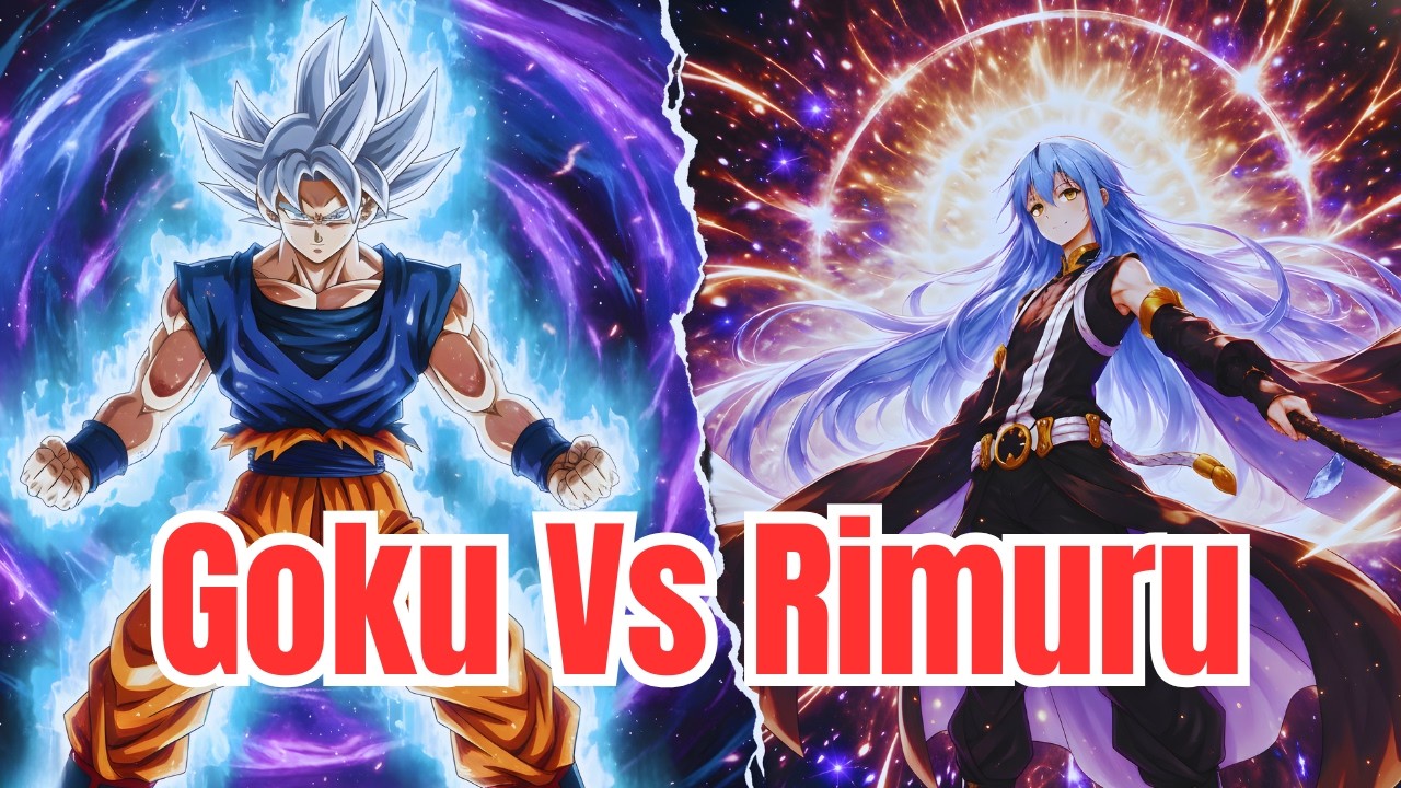 Римуру Темпест против Гоку в режиме Ультра Инстинкта… Кто же победит?